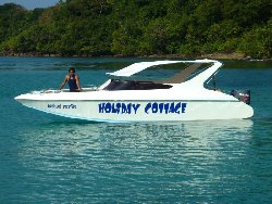Koh Kood Resort's eigen speedboot